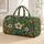Bohemian Teal Swirls for Sunny Beach Days and Relaxed Weekend Getaways Quilted Weekend Bag - 1
