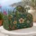 Bohemian Teal Swirls for Sunny Beach Days and Relaxed Weekend Getaways Quilted Weekend Bag - 5