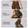 Vintage Teal And Rust Garden Florals For Yoga, Fitness, And Everyday Movement Leggings - 8