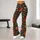 Vintage Teal And Rust Garden Florals For Yoga, Fitness, And Everyday Movement Leggings - 12