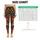 Vintage Teal And Rust Garden Florals For Yoga, Fitness, And Everyday Movement Leggings - 3