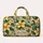 Cream Plumeria Flowers and Green Leaves for Sunny Beach Trips and Relaxed Vacations Quilted Weekend Bag - 6