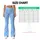 Sky Blue White Diamond Checks for Yoga Pilates and Everyday Activewear Leggings - 7