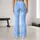 Sky Blue White Diamond Checks for Yoga Pilates and Everyday Activewear Leggings - 10