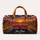 American Road Trip Convertible at Sunset for Classic Summer Travel Adventures Quilted Weekend Bag - 6