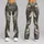 Modern Olive Camo Color Blocks for Yoga, Pilates and Everyday Activewear Style for Her Leggings - 9