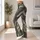 Modern Olive Camo Color Blocks for Yoga, Pilates and Everyday Activewear Style for Her Leggings - 11