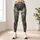 Modern Olive Camo Color Blocks for Yoga, Pilates and Everyday Activewear Style for Her Leggings - 6