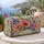 Coral Poppies and Violet Irises for Coastal Getaways and Weekend Escapes Quilted Weekend Bag - 5