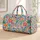 Colorful Bohemian Pebble Dots for Sunny Beach Days and Relaxed Weekend Getaways Quilted Weekend Bag - 1