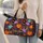 Halloween Ghost and Jack O Lantern Motifs for Spooky Autumn Getaways and Fall Travel Quilted Weekend Bag - 2