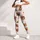 Playful Brown Puppies and Blue Stripes for Yoga, Pilates, and Everyday Wear Leggings - 5