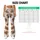 Playful Brown Puppies and Blue Stripes for Yoga, Pilates, and Everyday Wear Leggings - 7