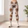 Playful Brown Puppies and Blue Stripes for Yoga, Pilates, and Everyday Wear Leggings - 6