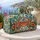 Coastal Crab and Wildflowers for Sunny Beach Days and Relaxed Summer Travel Getaways Quilted Weekend Bag - 5