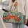 Coastal Crab and Wildflowers for Sunny Beach Days and Relaxed Summer Travel Getaways Quilted Weekend Bag - 2