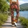 Retro Wildflower Blooms for Yoga, Pilates and Everyday Outings Leggings - 12
