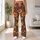 Retro Wildflower Blooms for Yoga, Pilates and Everyday Outings Leggings - 11