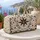 Bohemian Celestial Stars in Rust and Navy for Beach Getaways and Relaxed Summer Travel Quilted Weekend Bag - 5