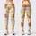 Colorful Bear And Chick Motifs For Cheerful Yoga, Pilates And Everyday Errands Leggings - 3