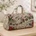 Ivory Piano Key Music Motif for Beachside Getaways and Creative Weekend Travel Escapes Quilted Weekend Bag - 4