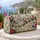 Ivory Piano Key Music Motif for Beachside Getaways and Creative Weekend Travel Escapes Quilted Weekend Bag - 5