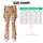 Colorful Botanical Leaves for Yoga, Pilates and Everyday Casual Style Leggings - 7