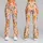 Colorful Botanical Leaves for Yoga, Pilates and Everyday Casual Style Leggings - 9