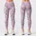 Delicate Lavender Rose Sprigs for Yoga, Pilates and Everyday Wellness Style for Women Leggings - 3