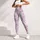 Delicate Lavender Rose Sprigs for Yoga, Pilates and Everyday Wellness Style for Women Leggings - 5