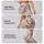 Taupe Floral Hearts for Yoga, Pilates and Everyday Casual Style Leggings - 8