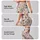 Taupe Floral Hearts for Yoga, Pilates and Everyday Casual Style Leggings - 2