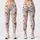 Taupe Floral Hearts for Yoga, Pilates and Everyday Casual Style Leggings - 1