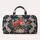 Rose Patchwork, Gingham and Stars for Festive Holiday Travel and Weekend Getaways Quilted Weekend Bag - 6