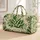 Lily of the Valley and Lush Leaves for Coastal Getaways and Relaxed Summer Escapes Quilted Weekend Bag - 1