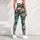 Coral Flamingos and Tropical Blooms for Yoga, Pilates and Everyday Style Leggings - 5