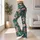 Coral Flamingos and Tropical Blooms for Yoga, Pilates and Everyday Style Leggings - 11