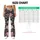 Blush Rose And Ivory Peony Blooms For Yoga, Pilates, Everyday Errands And Travel Leggings - 7