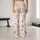 Tiny Red Berry And Wildflower Motifs For Yoga, Pilates, And Everyday Activewear Style Leggings - 10