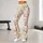 Tiny Red Berry And Wildflower Motifs For Yoga, Pilates, And Everyday Activewear Style Leggings - 11