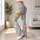 Pastel Cloud Blossoms And Hot Air Balloons For Yoga And Pilates Leggings - 11