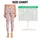 Coral Heart And Bow Motifs For Yoga Pilates And Everyday Wear Leggings - 1