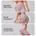 Coral Heart And Bow Motifs For Yoga Pilates And Everyday Wear Leggings - 2