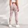 Coral Heart And Bow Motifs For Yoga Pilates And Everyday Wear Leggings - 5