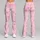 Dusty Rose Hearts For Yoga, Pilates And Everyday Activewear For Women Leggings - 9