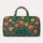 Coral Tulip Garden With Coastal Teal Foliage For Sunny Beach Days And Summer Getaways Quilted Weekend Bag - 6