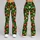 Scarlet Strawberries And Wildflowers For Yoga, Pilates, And Everyday Active Living Leggings - 9