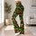 Scarlet Strawberries And Wildflowers For Yoga, Pilates, And Everyday Active Living Leggings - 11