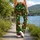 Scarlet Strawberries And Wildflowers For Yoga, Pilates, And Everyday Active Living Leggings - 12