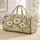 Cream Daisy Meadow Blooms for Relaxed Weekend Getaways and Sunny Beach Escapes Outdoors Quilted Weekend Bag - 1